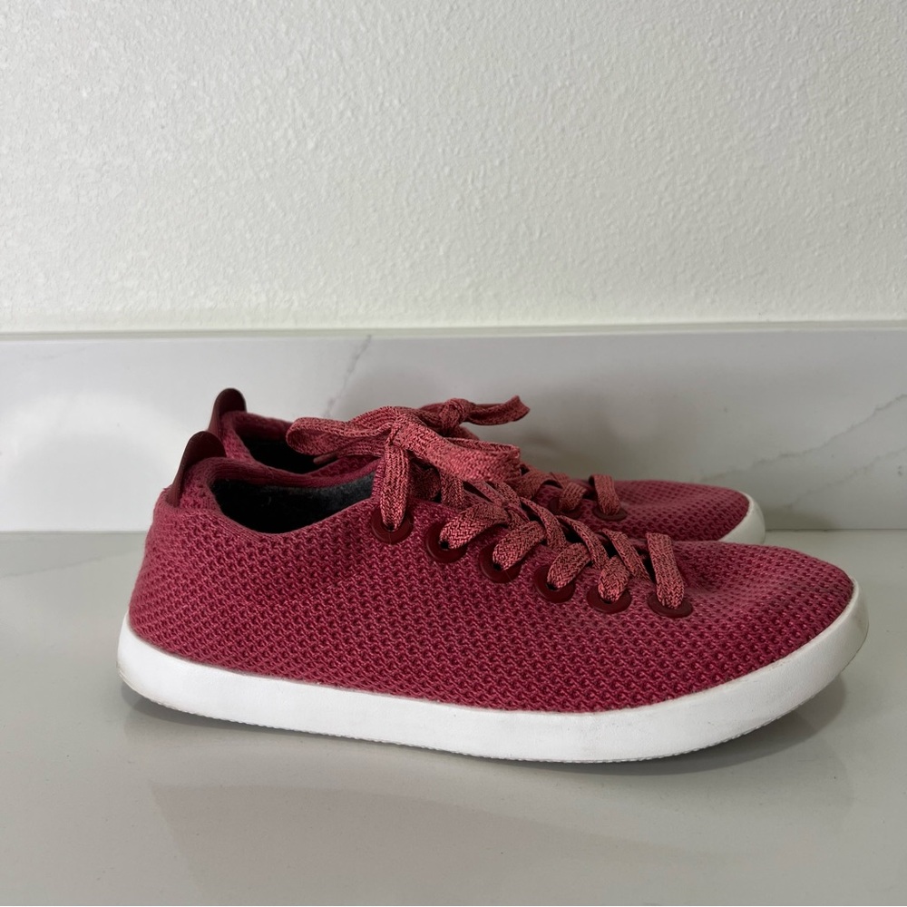 Allbirds Womens Tree Piper Sneakers Lux Pink Lightweight Washable Shoes Size 7 - Picture 2 of 16